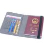 ZR367 New RFID Passport Holder Luggage Tag ID Passport Cover Label Plate Multifunctional Travel Passport Bag Set Travel