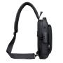 WTB028 New Fashion Chest Bag Men's Messenger Bag Waterproof PU Leather Shoulder Sling Bag Waterproof Custom Logo for Men