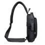 WTB028 New Fashion Chest Bag Men's Messenger Bag Waterproof PU Leather Shoulder Sling Bag Waterproof Custom Logo for Men