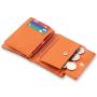 Fashion man wallet real leather bifold genuine leather mens wallet rfid smart wallet for men