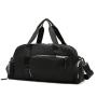 ZWY143 Large Custom Logo Oxford Waterproof Dry Wet Personalized Zipper Sport Gym Travel Sneaker Duffel Bag with Shoe Compartment