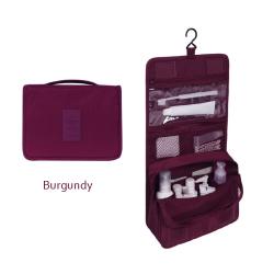 Polyester Travel Organizer Women Cosmetic Bag Hanging Travel Makeup Bags Washing Toiletry Storage Bags