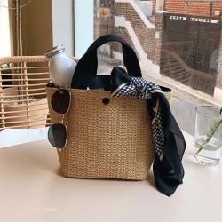 Hot Sales Sac A Main Femme Trending Straw Travel Bag Beach Bags Women's Tote Hand Bags For Women
