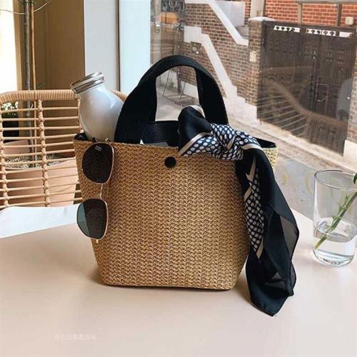 Hot Sales Sac A Main Femme Trending Straw Travel Bag Beach Bags Women's Tote Hand Bags For Women