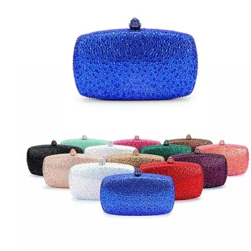 Hot sale Full Rhinestone Evening Bags Party Bridal Handbag Diamond Evening Clutch Bag Crystal Purse Bags For Women