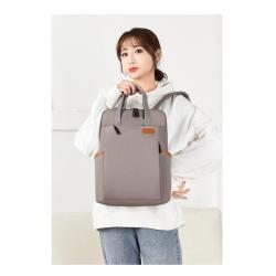 ZR491 Women New Computer Backpack Laptop Bag Girl Oxford Fabric Waterproof Zipper Gift Backpack Famale Business Schoolbag Travel