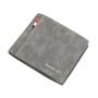OEM033 Customize Design Slim Coin Purse PU Leather Bifold Wallet For Man ID Credit Card Holder Slim Short Wallet Men