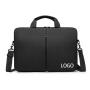 Custom Logo Portable Solid Color Simple 15.6 inch Business Briefcase Laptop Sleeve Case with Adjustable Shoulder