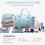 LOVEVOOK 2pcs Waterproof Custom Weekender Gym Overnight Duffel Bag with Wet pocket Outdoor Sports Bag Cheap Travel Bags unisex