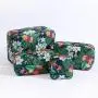 Custom Printing Portable Waterproof Mini Ziplock Women Makeup Storage Organizer Stand Up Pouch Nylon Toiletry Cosmetic Bag