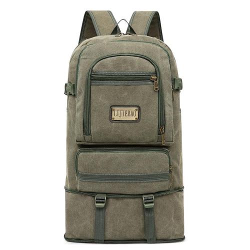 MGB027 Outdoor Sports Backpack High Quality Canvas Travel Mountaineering Backpack Retro Large Capacity Student Luggage Bag