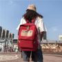 HR052 New Shoulder College Students School Bag Oxford Waterproof Fashion Letters Bag Junior High School Travel Computer Backpack