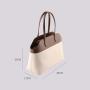 2024 New Arrival Fashion Women's Tote bags Shoulder Bag Leather And Canvas Handbags With Large Capacity