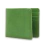 Handmade vegetable tanned leather wallet vintage full grain leather men bifold wallet