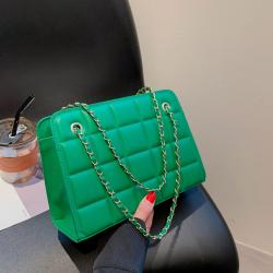 Luxury Handbags for Women Famous Brands Retro Embossed Lattice Chain Tote Bag Women's One Shoulder Crossbody Bag