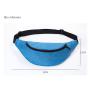 Gelory Custom Logo Waterproof Fashion Travel Chest Bag Colorful Running Fanny Pack For Men Women