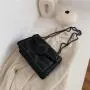 New fashionable and minimalist crossbody rivet single shoulder chain small square bag
