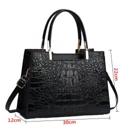 2023 Wholesale Fashion Handbags Women's Shoulder Bag Crocodile Skin Bag Clear Crossbody Woman Hand Bags