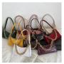 Korean Diamond Lattice Shoulder Small Bag Women's Messenger Small Square Chain Bag Wholesale PU Ladies Shoulder Bag China OEM