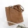 Wholesale Portable Shopping Tote Bag Korean Women's College Style Corduroy Shoulder Bag in Stock