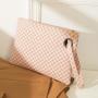 Fashion briefcase 2024 ladies handbags pu leather small clutch bag women wholesale simple printing cell phone bag