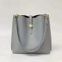 Genuine Leather Ladies Handbags Bucket bag Casual 2021 Tote Bag Women Commute Single Shoulder Bag