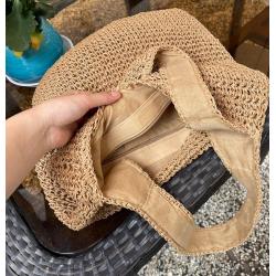 ZWY321 Wholesale Summer Vacation Ladies Straw Woven Bag Daily Leisure Travel Eco-friendly Shoulder Bag New Hot Sale Beach Bag