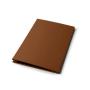 Custom size A4 A5 A6 PU Leather Menu Folder Guest Check Presenter For Hotel Bar Salon KTV Restaurant