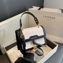 Summer 2023 Wholesale Women Handbags Diamond Designer Shoulder Bags Magnetic Buckle Contrast Color Bag Ladies Women Fashion