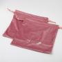 Embroidery Logo Velvet Jewelry Packaging Bag Gift Drawstring Velvet Pouch High End Shoe Dust Bag