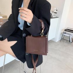 ZR386 Textured Women's Bag Women's Bag 2023 New Popular Korean Fashion Handbag Net Red One Shoulder Crossbody Bag