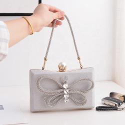 Popular lady party purse shoulder handbags butterfly ladies clutch purse party clutch bags evening bag clutches for woman pochette femme