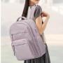 ZF193 Travel Shoulder Bag Large Capacity Men and Women Business Casual Backpack Oxford Multi-compartment Schoolbag Laptop Bag