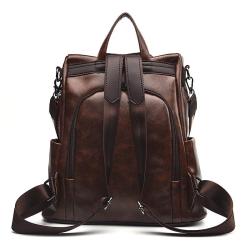 2024 Fashion latest designers ladies shoulder bags girls school bags leather women's laptop backpacks