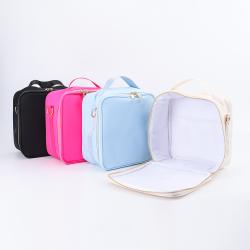 Keymay RTS Cooler Bags Waterproof Nylon Portable Zipper Thermal Lunch Box Kid Bagsinsulated Cooler Bag Kids Lunch Bag For School