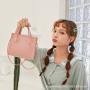 Foreign Trade Women's Bag 2021 New Korean Alligator Women's Portable Small Square Zipper Bag Single Shoulder Messenger Bag PU