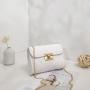 2024 Ladies Fashionable Embroidered Small Square Bag Portable with Single Strap Wholesale Foreign Trade Chain Bag for Women