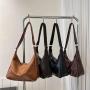 2024 New Vintage Bags Pu Leather Fashion Crossbody Shoulder Bags for Women Large Capacity Custom Handbag Designer Bucket Bag