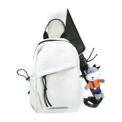 2024 New School Bag Fashion Backpack Outdoor Sports Small Body Bag Japanese Single-shoulder Crossbody Bag