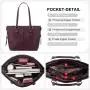 custom top sale fashion 2pcs office lady tote bags large Capacity shoulder bags custom women handbags