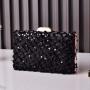New ladies party sequin clutch bag women's luxury purses pink dress clutch bag dinner clutch bags evening handbags
