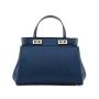 Wholesale Top Grade Fancy Style Womens Handbags Classic Fashion Vegan Leather Luxury Lock Custom Brand Logo Womens Tote Bags