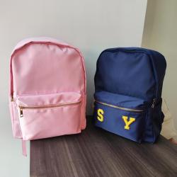 Back to School Gift 11 Colors Bookbags Large Waterproof School Bags Boys Girls Book Bags Students Nylon Bag School Backpacks