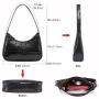LOVEVOOK 2023 Fashion Vegan Leather ladies trendy shoulder bags Clutch Purse shopping underarm bag designer women Mini Handbag