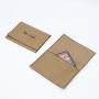 Custom Logo Recyclable Cotton Canvas Comb Packaging Bag Cute Canvas Cosmetic Envelope Pouch