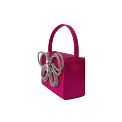 2024 Custom Crystal Butterfly Evening Box Bag For Women Luxury Jewelry Handbag