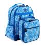 Custom Cloud Printing Women Casual Daypack Fits 15" Laptop Bookbag with Lunch Tote Bag Personalized Backpack and Lunch Bag Set