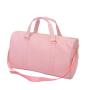Keymay Custom Logo Nylon Gym Duffle Women Men Weekender Overnight Pink Blue Duffel Hand Bags Carry On Traveler Bag Travel Bag