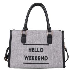 KBW373 New Fashion Women Single Shoulder Bag Ladies Summer Canvas Bag Large Capacity Women Handbag Female Luxury Tote Bags