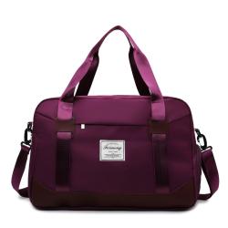 Custom Logo Sport Travel Duffel Bag Waterproof Duffel Gym Tote Bag Weekender Carry on Overnight Bags for Women
